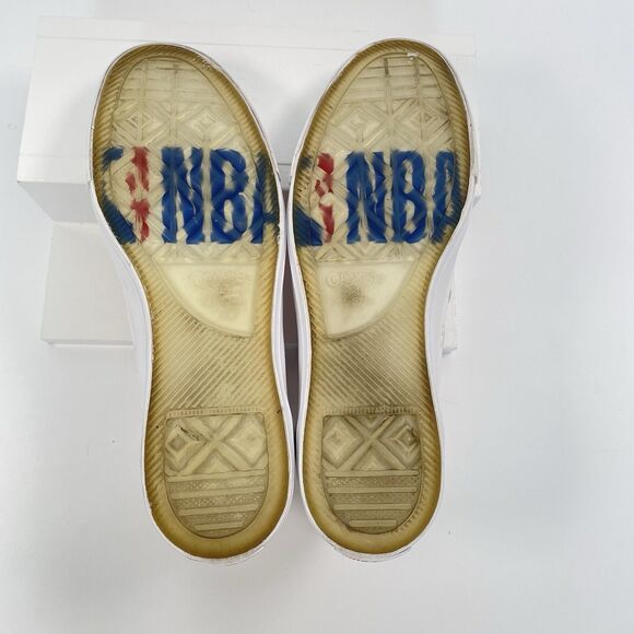 Converse NBA Chicago Bulls Shoes Sneakers Chuck Taylor All Star High Mens 10.5 - Picture 9 of 12